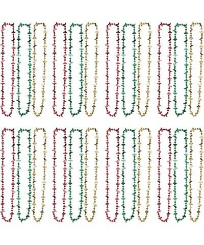 S57262AZ4 Plastic Fiesta Beaded Necklaces 24 Piece Mexican Party Supplies Chili Pepper Sombrero Favors 33" Red/Green/Yellow $...