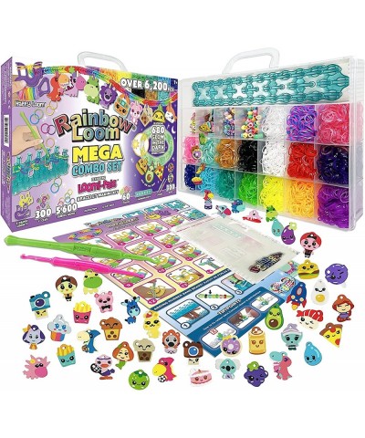 Rainbow Loom® Loomi-Pals Glow in The Dark Mega Combo Set Features 60 Cute Assorted LP Charms The New RL2.0 Alpha & Pony Beads...