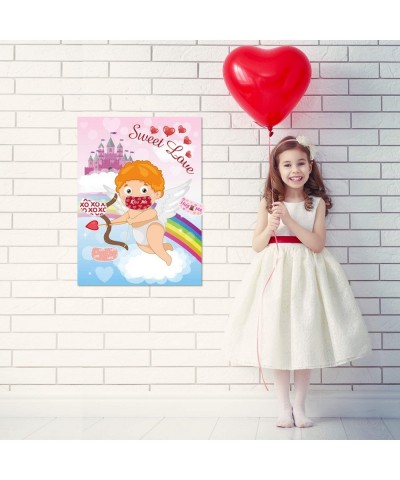 Pin The Cover on The Angel Valentine's Day Pin Party Games for Children Valentine’s Day Family Classroom Activities Valentine...