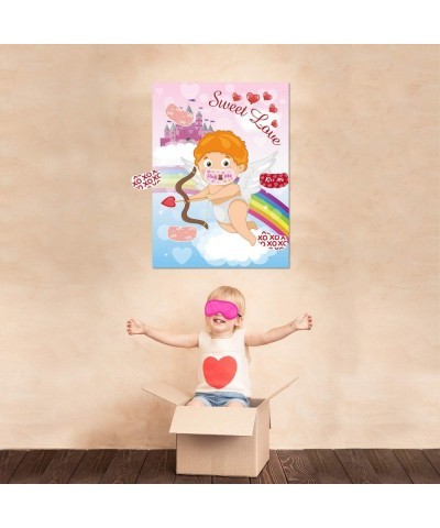 Pin The Cover on The Angel Valentine's Day Pin Party Games for Children Valentine’s Day Family Classroom Activities Valentine...