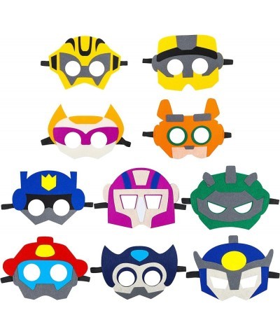 10Pcs Robots Felt Masks Set Bots Party Supplies Gift Robots Party Favor Birthday Cosplay Dress up Costumes for Kids Boys $27....