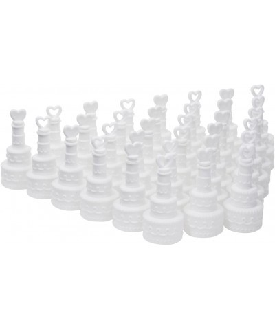 144 Count Wedding Bubbles for Guests Party Favors Wedding Cake Design Bubble Wand White (0.45 Oz Each) $63.39 Bubble Blowing ...