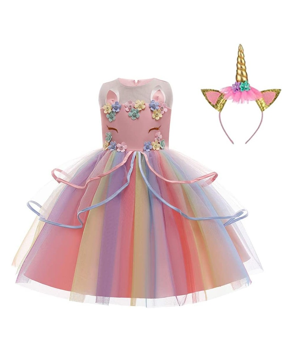 Unicorn Dress for Girls Party Princess Costume Cosplay Wedding Gown Birthday Pageant Dresses $53.73 Kids' Costumes