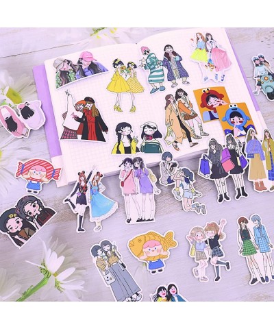 115Pcs Fashion People Stickers Lovely Girls Stickers Kawaii People Stickers Friends Stickers for Scrapbooking for Collage Art...