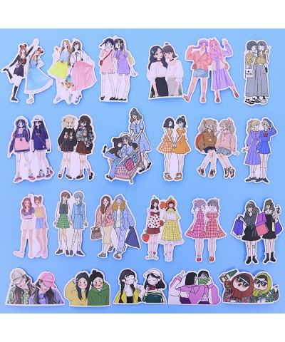 115Pcs Fashion People Stickers Lovely Girls Stickers Kawaii People Stickers Friends Stickers for Scrapbooking for Collage Art...