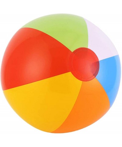 12 Inch Rainbow Inflatable Beach Balls for Kids Summer Beach Party Favors Pool Toys Pack of 12 $18.62 Toy Sports Products