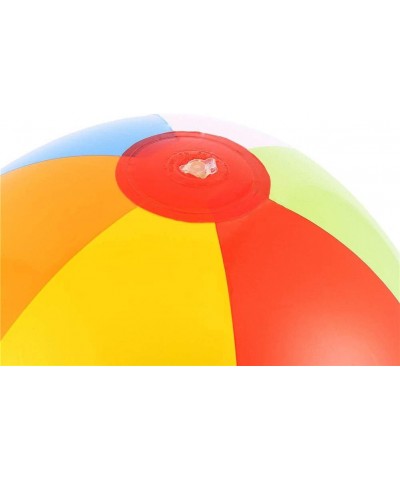 12 Inch Rainbow Inflatable Beach Balls for Kids Summer Beach Party Favors Pool Toys Pack of 12 $18.62 Toy Sports Products