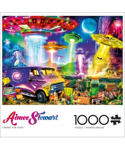 Aimee Stewart - I Brake for UFOs - 1000 Piece Jigsaw Puzzle $25.83 Jigsaw Puzzles