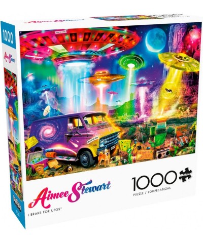 Aimee Stewart - I Brake for UFOs - 1000 Piece Jigsaw Puzzle $25.83 Jigsaw Puzzles