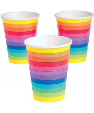 Rainbow 12oz Cups for Birthday - Party Supplies - Licensed Tableware - Licensed Cups - Birthday - 8 Pieces $19.20 Kids' Party...