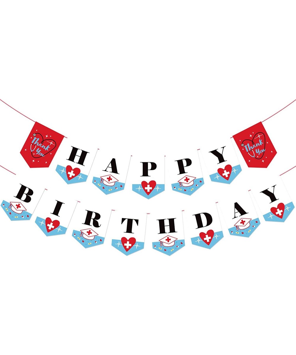 Doctor Nurse Birthday Party Decorations Medical Birthday Banner medical party decorations nurse & doctor party $14.18 Toy Med...