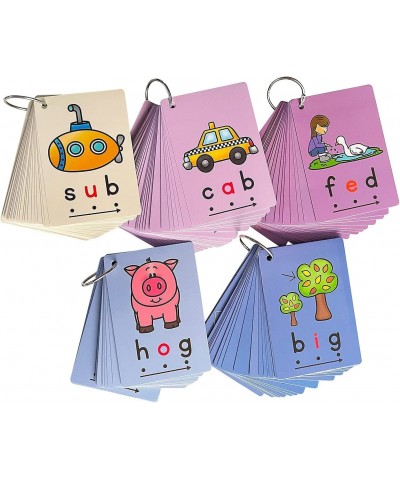 CVC Flashcards CVC Word Builders Toddler Learning Toys Learning Supplies for Kindergarten Preschool 126 Cards 4.3 X 3 inch $4...