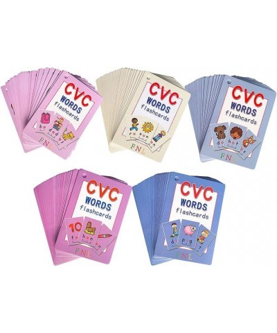 CVC Flashcards CVC Word Builders Toddler Learning Toys Learning Supplies for Kindergarten Preschool 126 Cards 4.3 X 3 inch $4...