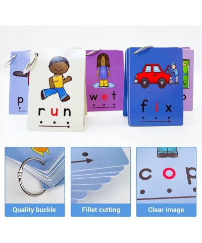 CVC Flashcards CVC Word Builders Toddler Learning Toys Learning Supplies for Kindergarten Preschool 126 Cards 4.3 X 3 inch $4...