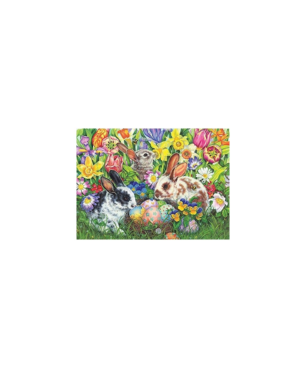 Cobble Hill 500 Piece Puzzle - Easter Bunnies - Sample Poster Included $32.03 Jigsaw Puzzles