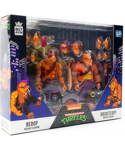 TMNT BST AXN Bebop & Rocksteady Arcade Flashing 2-Pack $59.30 Action Figures