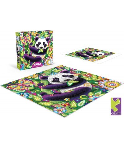 Groovy Animals - Panda - 750 Piece Jigsaw Puzzle $24.18 Jigsaw Puzzles