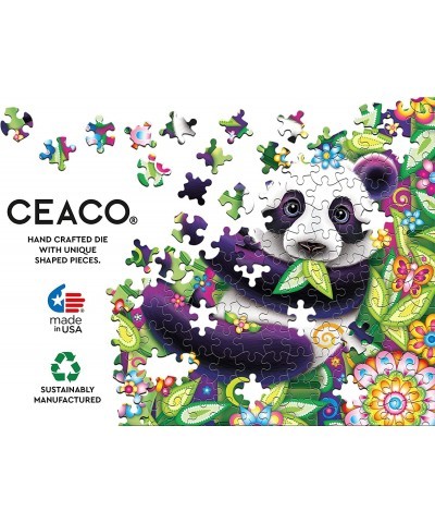 Groovy Animals - Panda - 750 Piece Jigsaw Puzzle $24.18 Jigsaw Puzzles