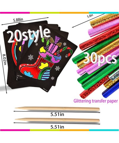 Arts and Crafts for Kids Ages 3-8 Years Old 20 Style Toddler Arts and Craft Fun Sticker Painting Paper Craft Supplies Kit for...