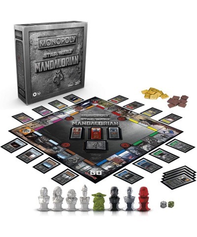 Monopoly: Star Wars The Mandalorian Edition Board Game Protect The Child (Baby Yoda) from Imperial Enemies $84.64 Board Games