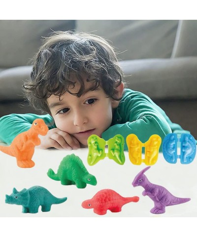 Playdough Tool Sets Dinosaur World Dough Kit Creations Toy for Kid -5 Color Doughs 1 Plastic Knife and 6 Shape Dino Preschool...