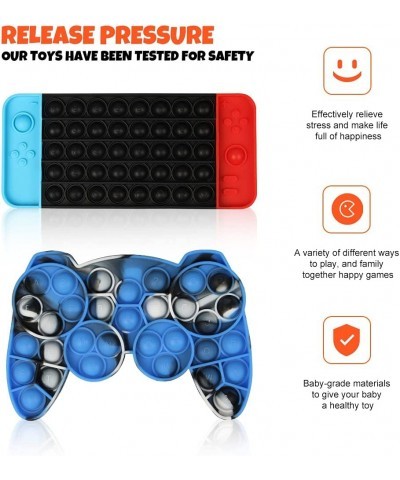 Pop Fidget It Toy Pack Push Popop Gamepad Tie Dye Game Board Pack Cheap Push Bubble Fidget Sensory Toy Stress Reliever for Ki...