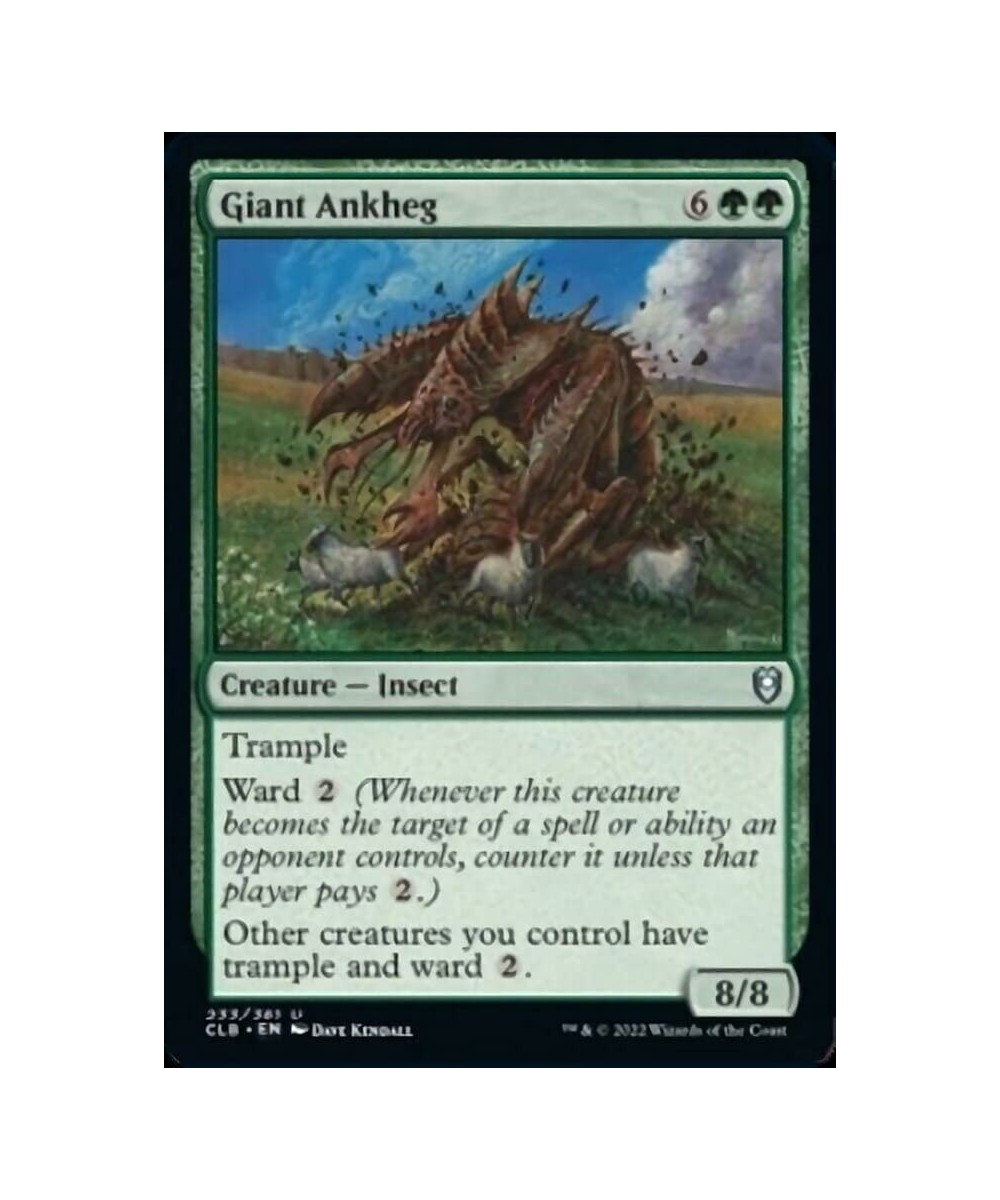 Magic: the Gathering - Giant Ankheg (233) - Battle for Baldur's Gate $11.34 Trading Cards & Accessories