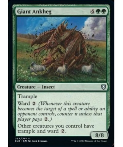 Magic: the Gathering - Giant Ankheg (233) - Battle for Baldur's Gate $11.34 Trading Cards & Accessories