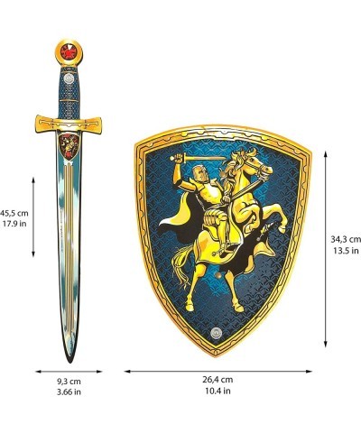 Knight Toy Sword & Shield for Kids | Pretend Play Set in Foam for Children & Toddlers with Medieval Horseback Riding Knight T...