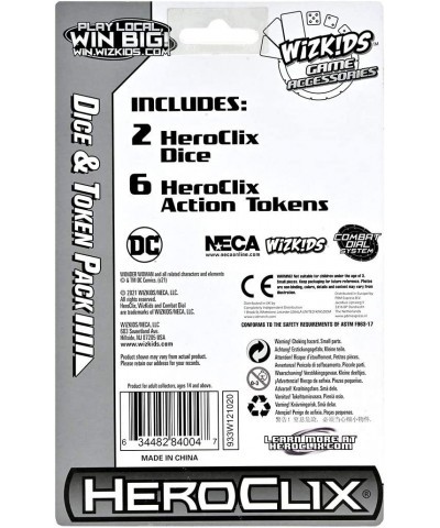 DC Comics HeroClix: Wonder Woman 80th Anniversary Dice and Token Pack $16.38 Game Accessories