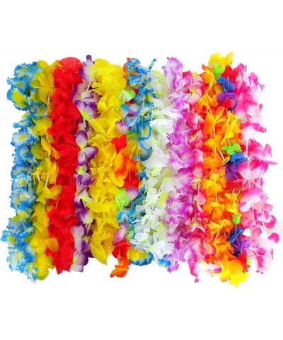 Tropical Leis Necklace Hawaiian Luau Flower Leis $21.17 Kids' Dress-Up Accessories