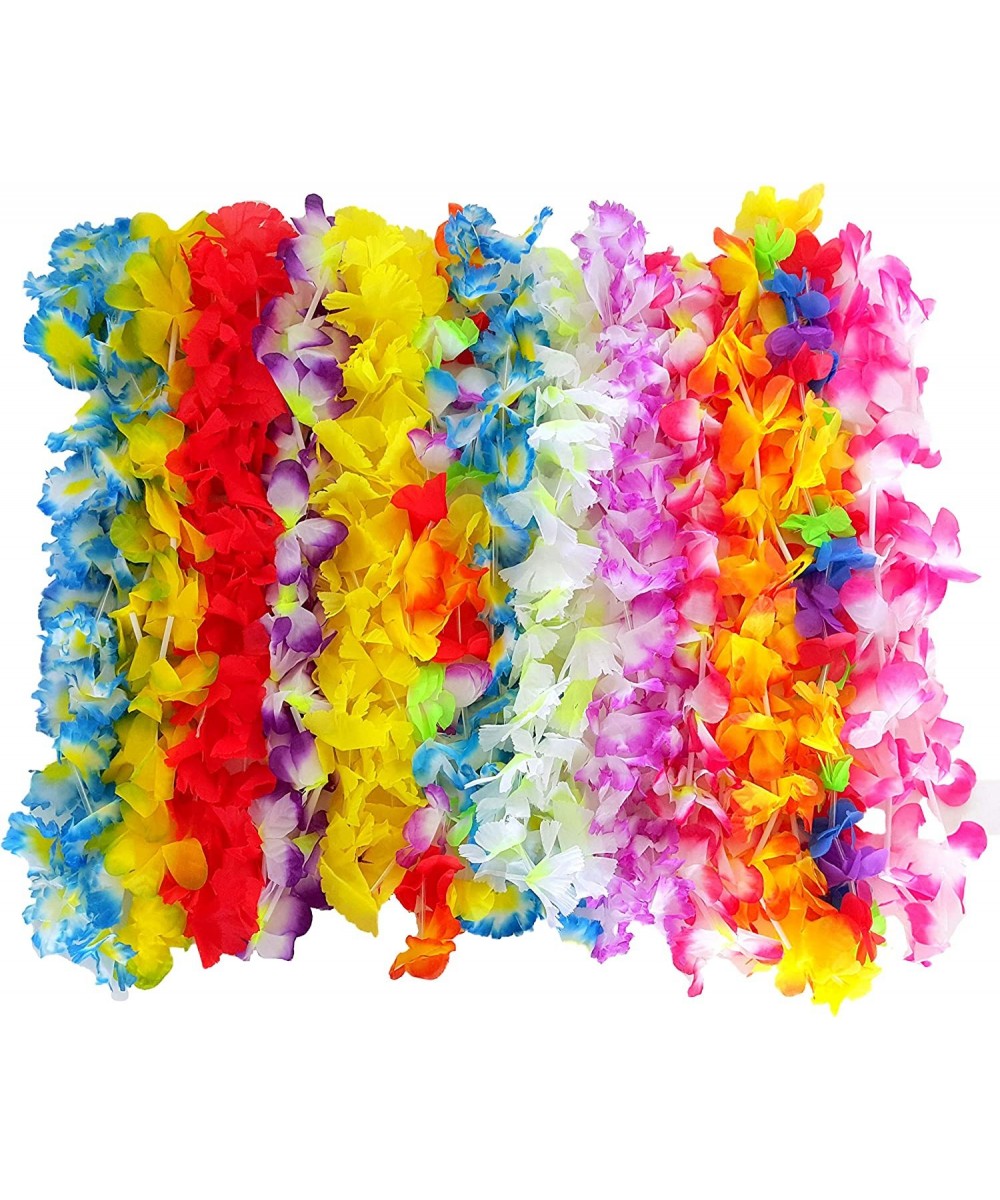 Tropical Leis Necklace Hawaiian Luau Flower Leis $21.17 Kids' Dress-Up Accessories