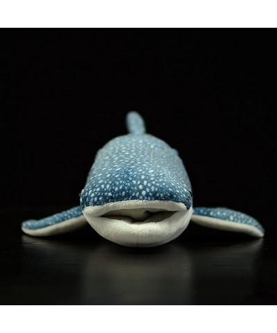 Great Whale Shark Plush Toy - Realistic 20.5" Long Blue Texture Whale Shark Stuffed Toys Super Soft Ocean Creatures Sharks Pl...