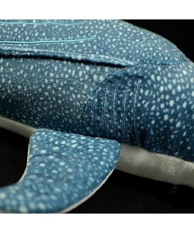 Great Whale Shark Plush Toy - Realistic 20.5" Long Blue Texture Whale Shark Stuffed Toys Super Soft Ocean Creatures Sharks Pl...