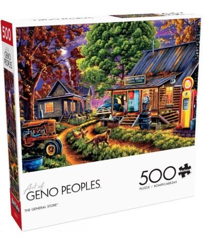 Geno Peoples - The General Store - 500 Piece Jigsaw Puzzle $23.64 Jigsaw Puzzles