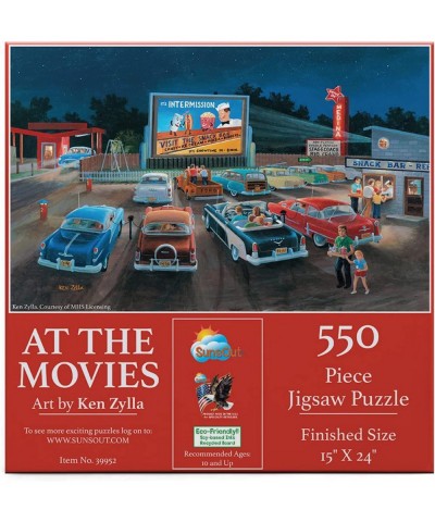 at The Movies 550 pc Jigsaw Puzzle $22.06 Jigsaw Puzzles