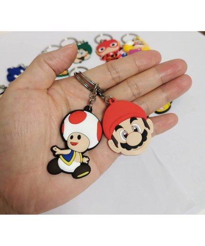 20pcs Key chain Key Goodie Bag Stuffer Christmas Gift Holiday Charms for Kids Birthday Party Favors School Carnival Reward Pr...