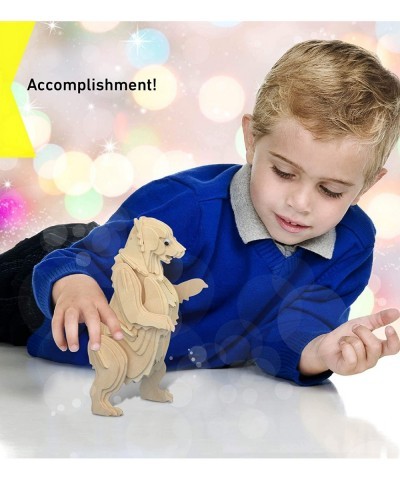 Grizzly Bear 3D Natural Wood Puzzle $28.34 3-D Puzzles