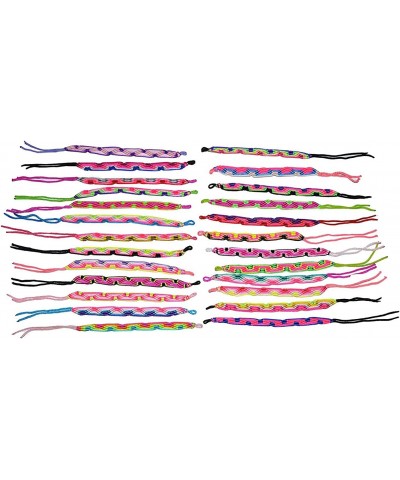 25 Friendship Bracelets Fair Trade Peru Wide Acrylic Assortment Lot $25.87 Kids' Dress-Up Accessories