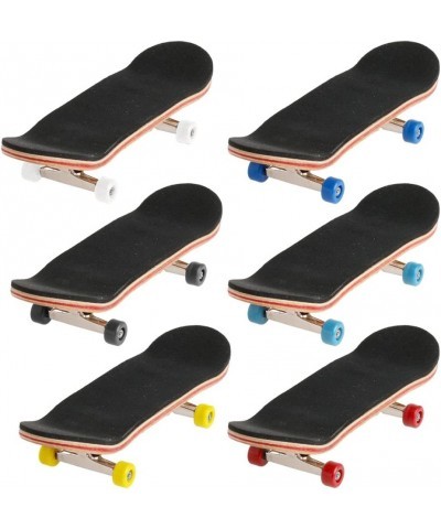 1Set Wooden Deck Fingerboard Skateboard Sport Games Kids Gift Maple Wood Set $27.79 Finger Toys