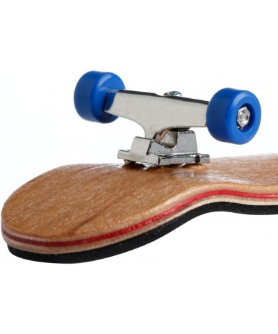 1Set Wooden Deck Fingerboard Skateboard Sport Games Kids Gift Maple Wood Set $27.79 Finger Toys