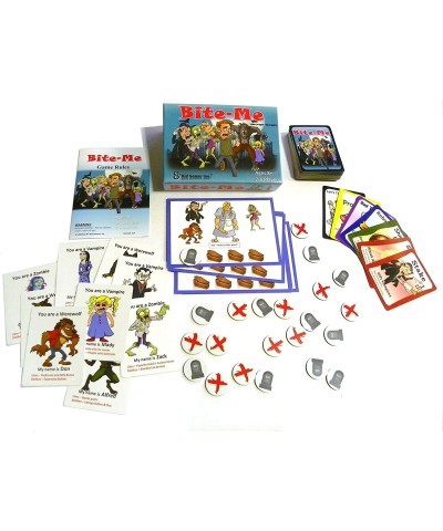 Bite-Me -Kids Teens Adult Family or Party Game -Werewolves Vampires and Zombies - Halloween or Anytime $48.89 Card Games