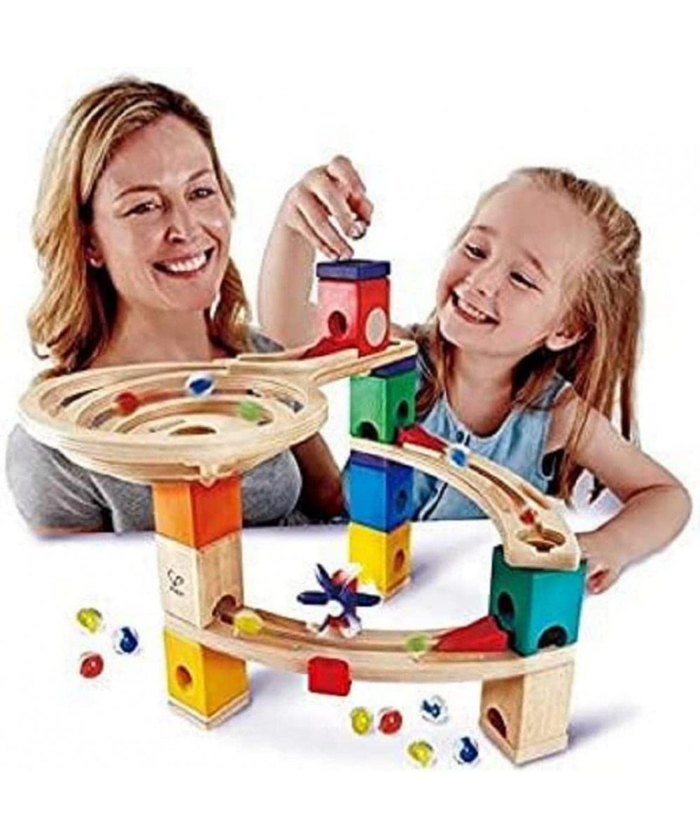 Quadrilla Race to the Finish Marble Run Blocks Multicolor $49.46 Marble Runs