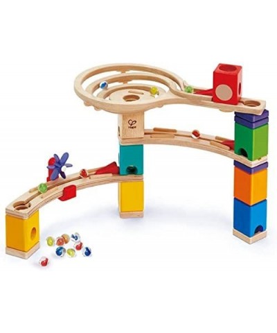 Quadrilla Race to the Finish Marble Run Blocks Multicolor $49.46 Marble Runs