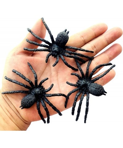 12 Pcs Halloween Spiders and 20g Spider Web Realistic Plastic Spider Fake Spider Toys Halloween Prank Props Halloween Decorat...