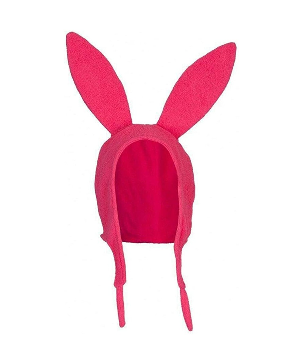 Bob's Burgers Louise Rabbits Ear Fleece Bunny Pink Floppy Ears Hat Halloween Christmas Costume Cap Hat $27.35 Kids' Dress-Up ...