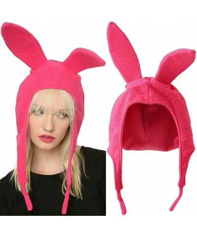 Bob's Burgers Louise Rabbits Ear Fleece Bunny Pink Floppy Ears Hat Halloween Christmas Costume Cap Hat $27.35 Kids' Dress-Up ...