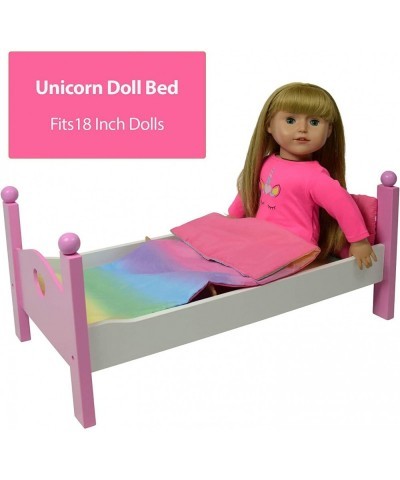 Wooden Doll Bed fits 18 Inch $75.32 Doll Accessories