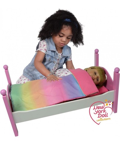 Wooden Doll Bed fits 18 Inch $75.32 Doll Accessories