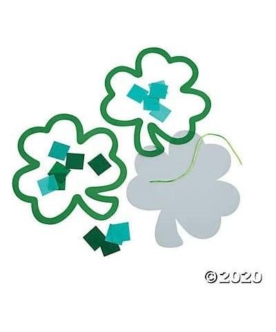 Tissue Paper and Acetate Shamrock Craft - Crafts for Kids and Fun Home Activities $34.43 Craft Kits